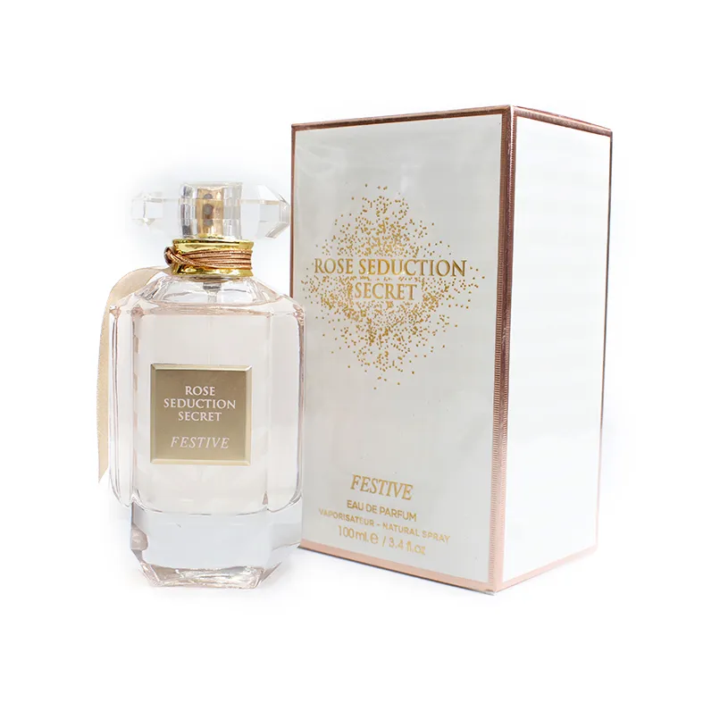عطر ادکلن زنانه فراگرنس ورد Rose Seduction Secret Festive حجم 100 میل