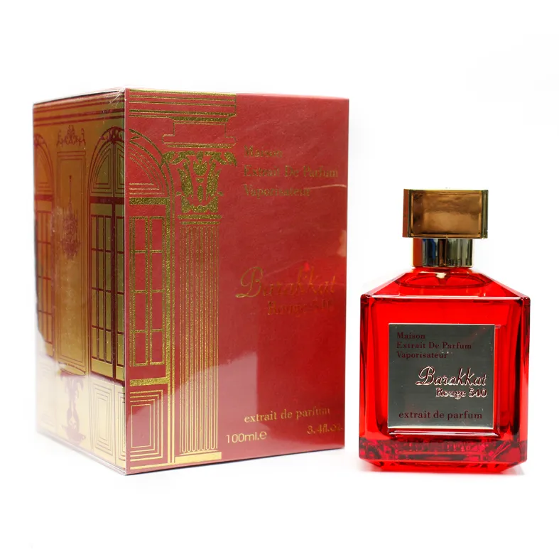 ادکلن باکارات رژ قرمز فرگرانس ورد Fragrance World Baccarat Rouge حجم 100میل
