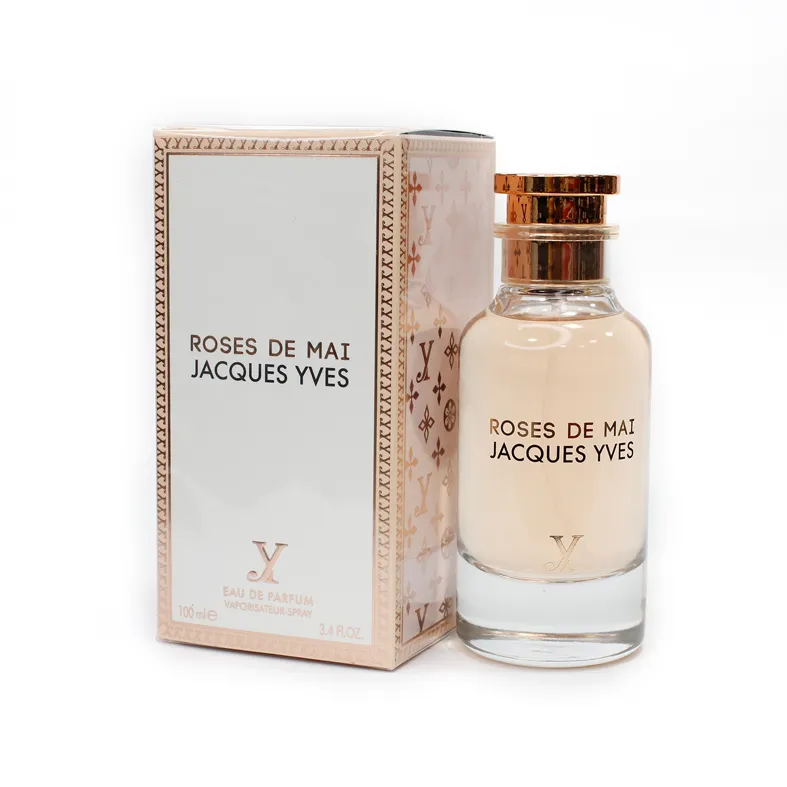 عطر ادکلن فراگرنس ورد مدل رز د مای ژاک ایو Fragrance World Roses De Mai Jacques Yves حجم 100 میل
