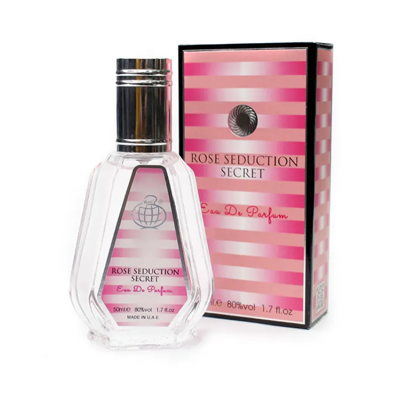 عطر ادکلن زنانه فراگرنس ورد مدل Rose Seduction Secret حجم 50 میل