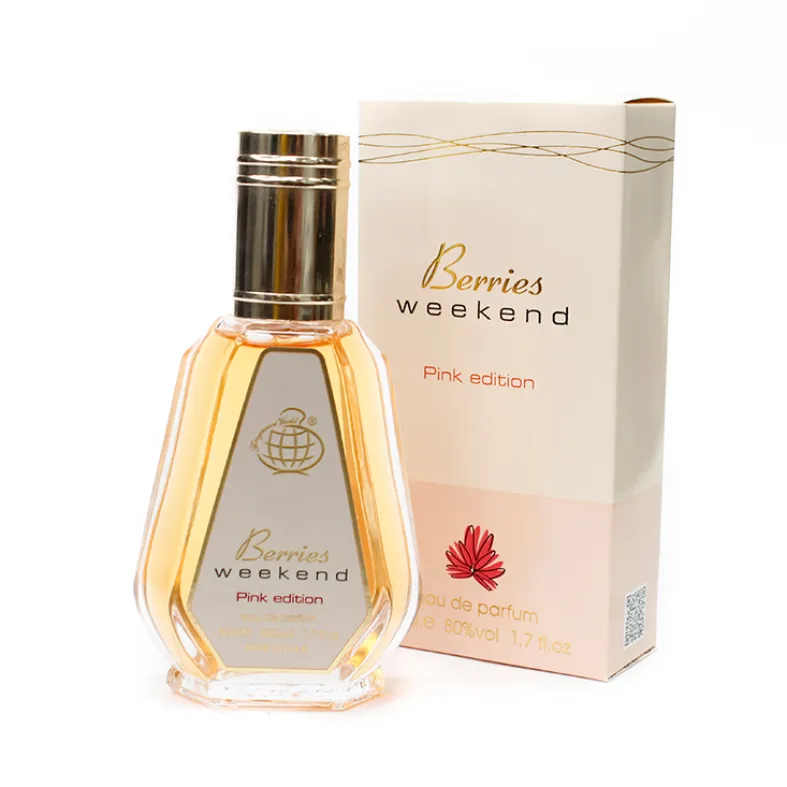 عطر ادکلن زنانه فراگرنس ورد مدل berries weekend حجم 50 میل