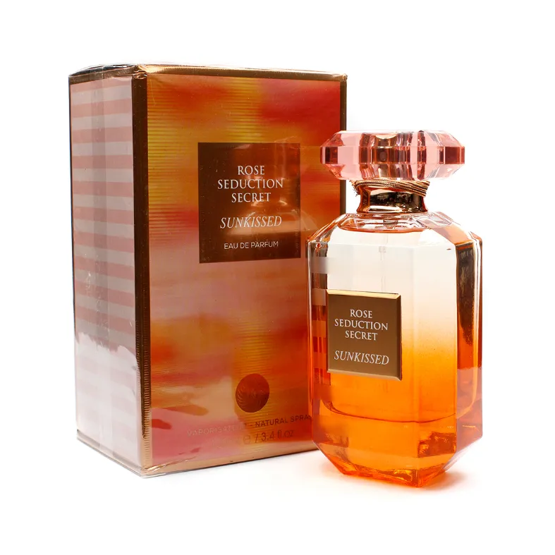 عطر ادکلن زنانه ویکتوریا سکرت بامب شل ساندرنچد فراگرنس ورد Rose Seduction Secret Sunkissed حجم100میل