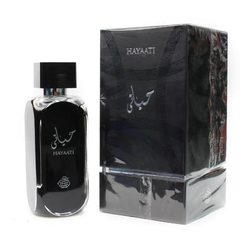 عطر ادکلن فراگرنس ورد حیاتی مشکی Fragrance world Hayaati حجم 100میل