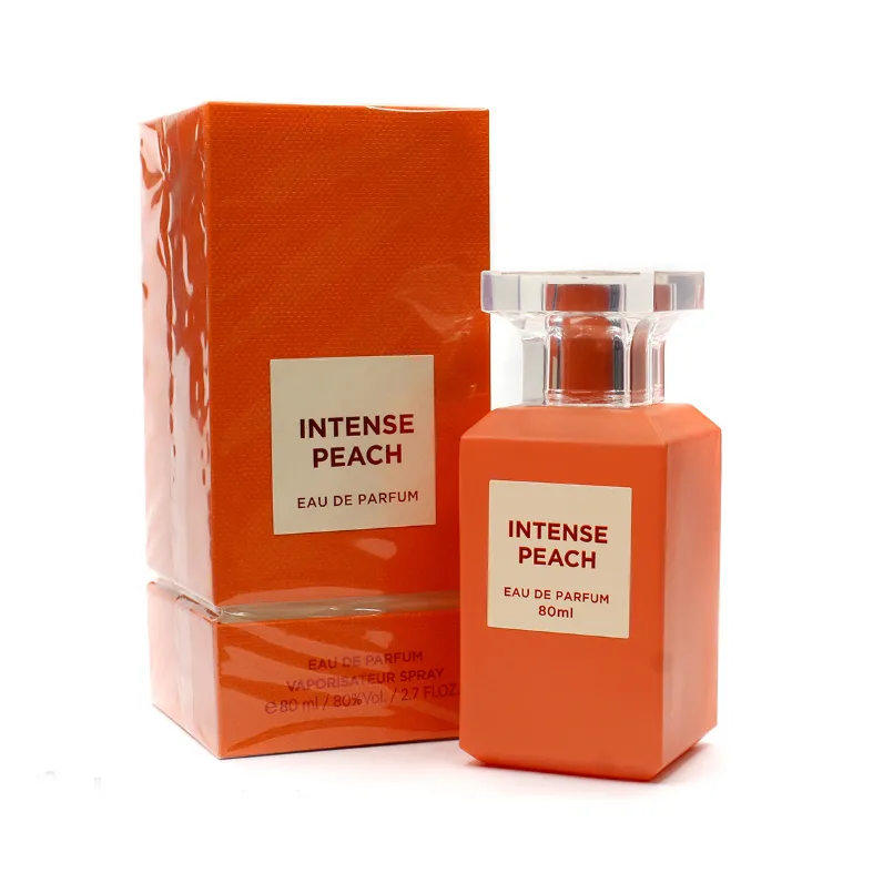 ادکلن فرگرانس ورد اینتنس پیچ Intense peach حجم 80 میل