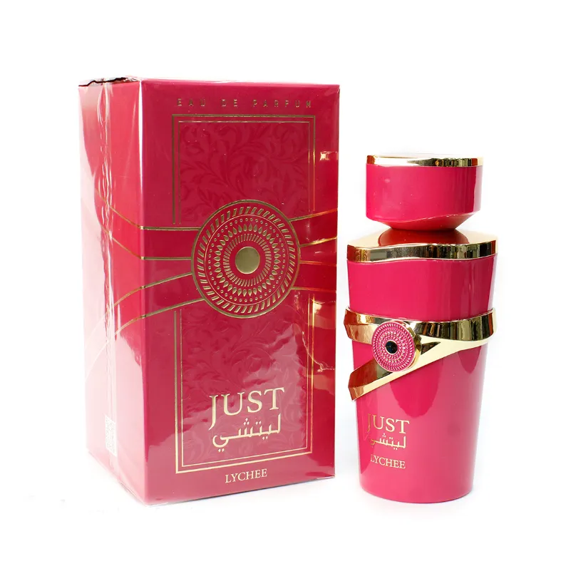 عطر ادکلن فراگرنس ورد مدل جاست لیتشی Fragrance World Just Lychee حجم 100 میل