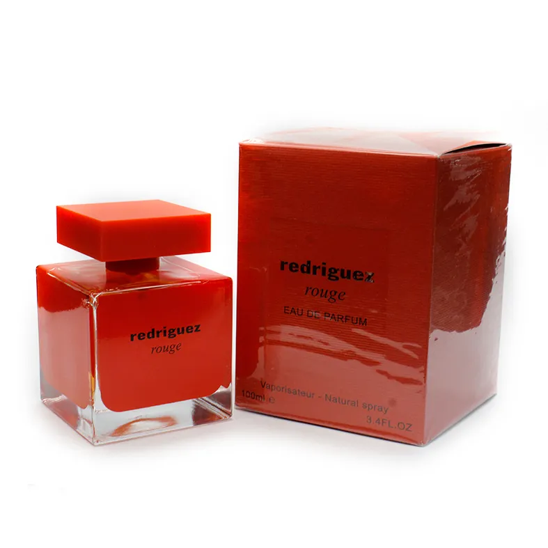 عطر ادکلن فراگرنس ورد مدل ردریگز رژ قرمز Redriguez Rouge حجم 100 میل