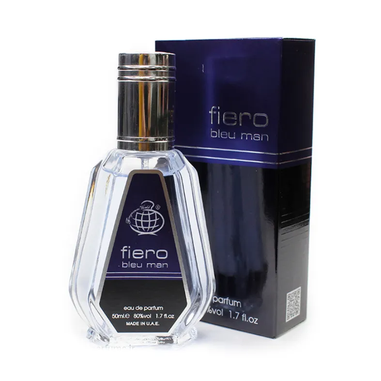 عطر ادکلن فراگرنس ورد مدل فیرو بلو من Fiero Blue Man حجم 50 میل