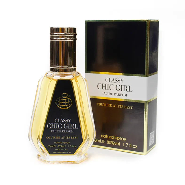 عطر ادکلن فرگرانس مدل کلاسی چیک گرل Classy Chic Girl حجم۵۰ میل