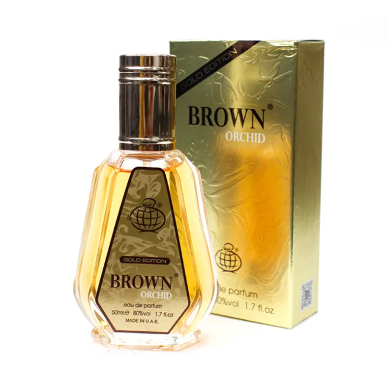 عطر ادکلن فرگرانس ورد مدل براون ارکید Brown Orchid حجم 50 میل