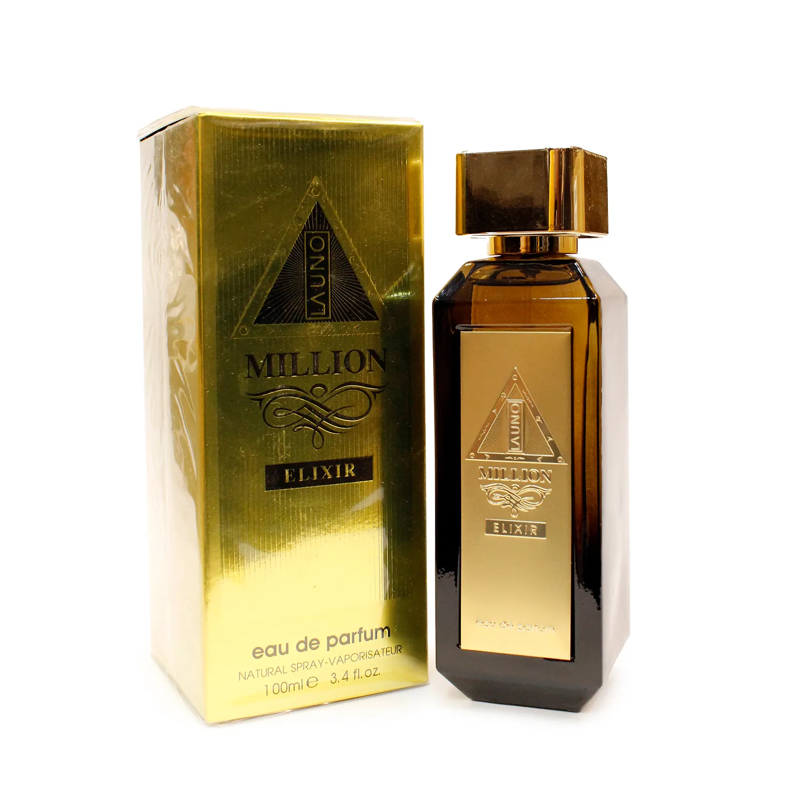 عطر ادوپرفیوم مردانه فراگرنس ورد مدل La Uno Million حجم ۱۰۰ میل شیرین گرم