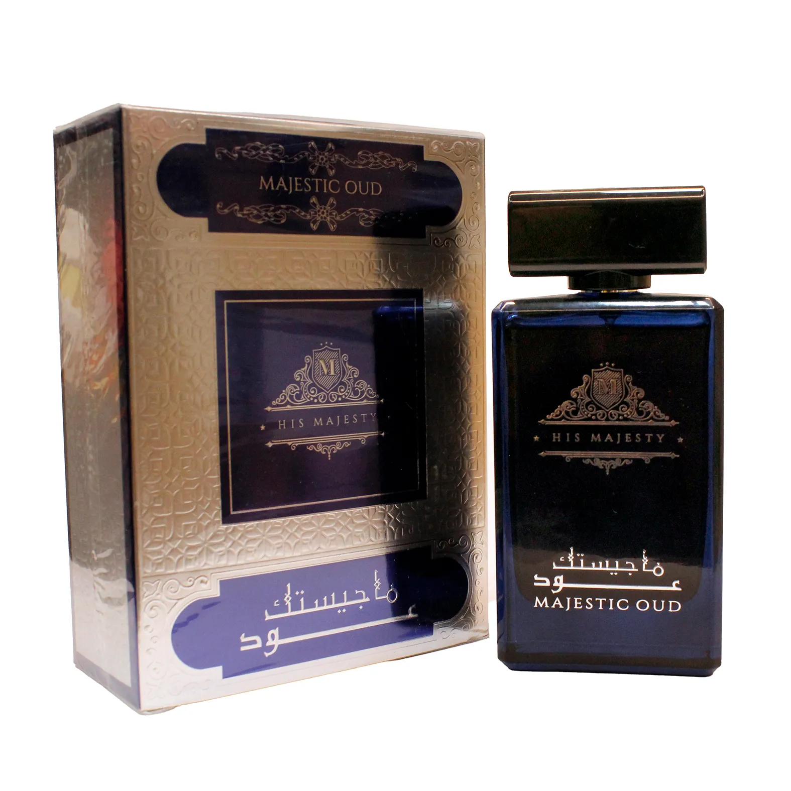 ادکلن مردانه فراگرنس ورد مدل ماجستیک عود Majestic Oud حجم100 میل